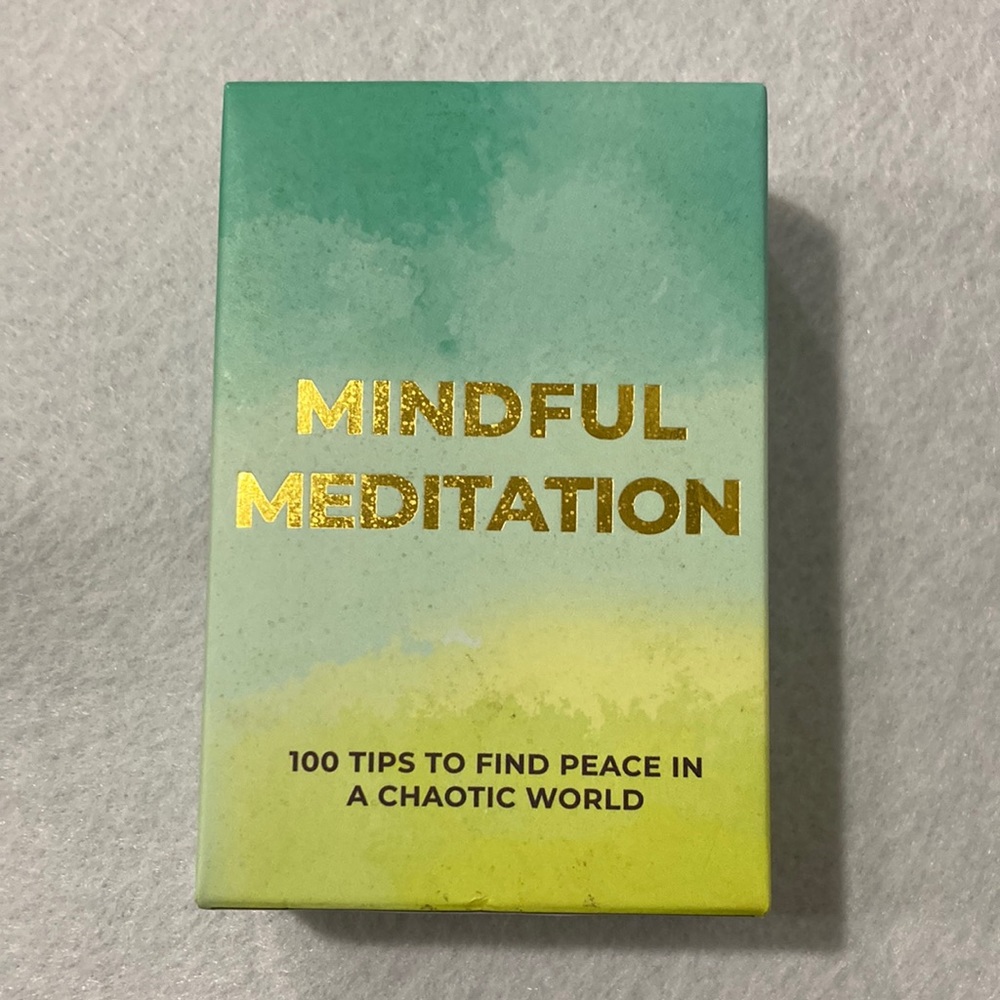🤑3 for 20$🤑 Mindful meditation card deck